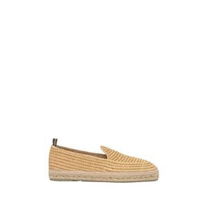 CASTANER Men's Woven Espadrille Loafers Men Beige Sandals